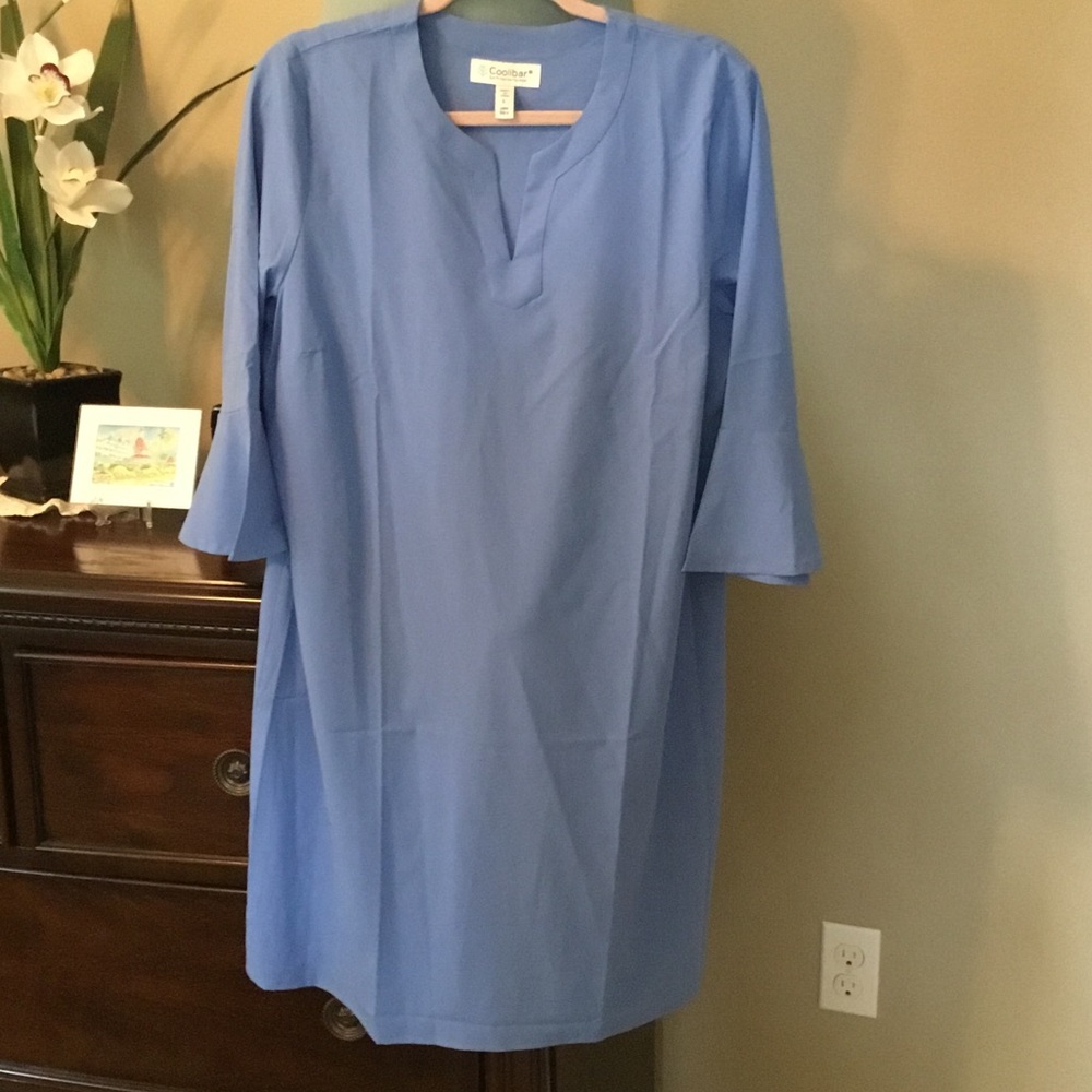 Coolibar Women's Blue Midi Dress